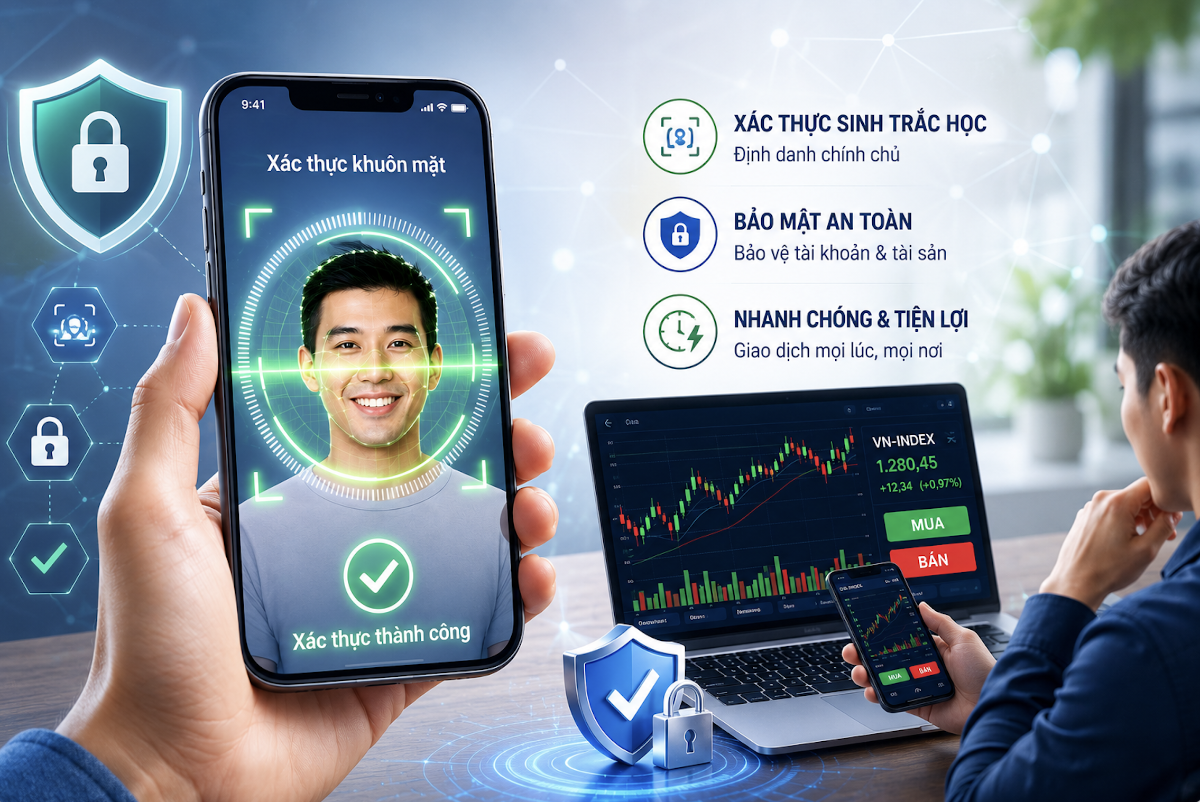 Các chuyên gia cho rằng việc áp dụng xác thực sinh trắc học là cần thiết nhưng cần sự hợp lý, tránh làm chậm quá trình đặt lệnh.