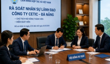 Liên minh HTX Việt Nam rà soát nhân sự bổ nhiệm lãnh đạo cho CETIC tại Đà Nẵng