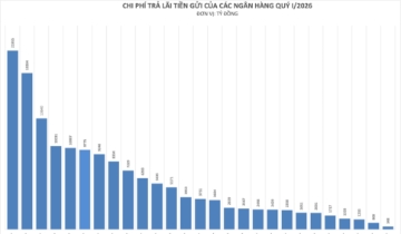 Chi phí trả lãi tiền gửi “ăn mòn” lợi nhuận ngân hàng