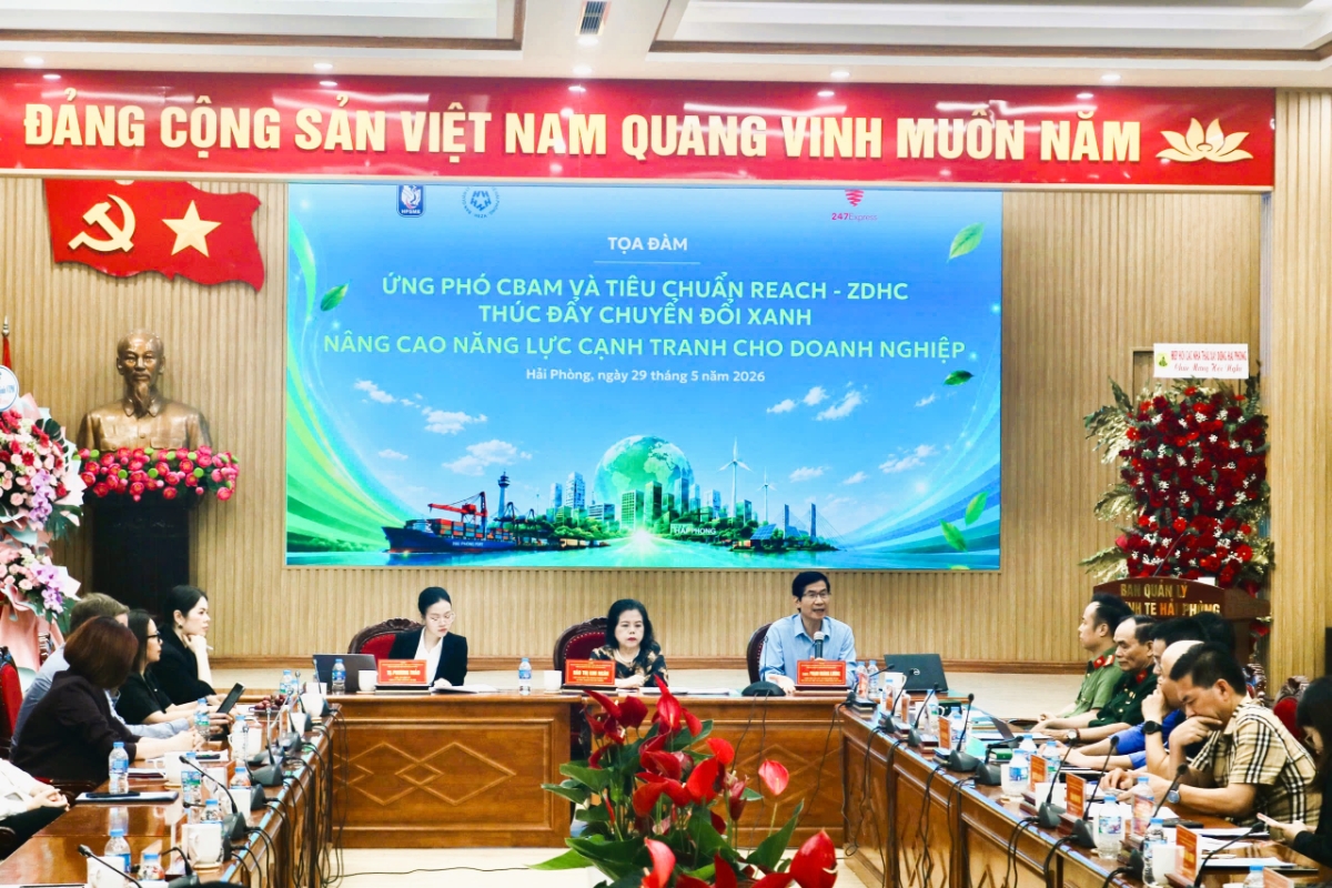 Quang cảnh buổi tọa đàm. Ảnh: CTV