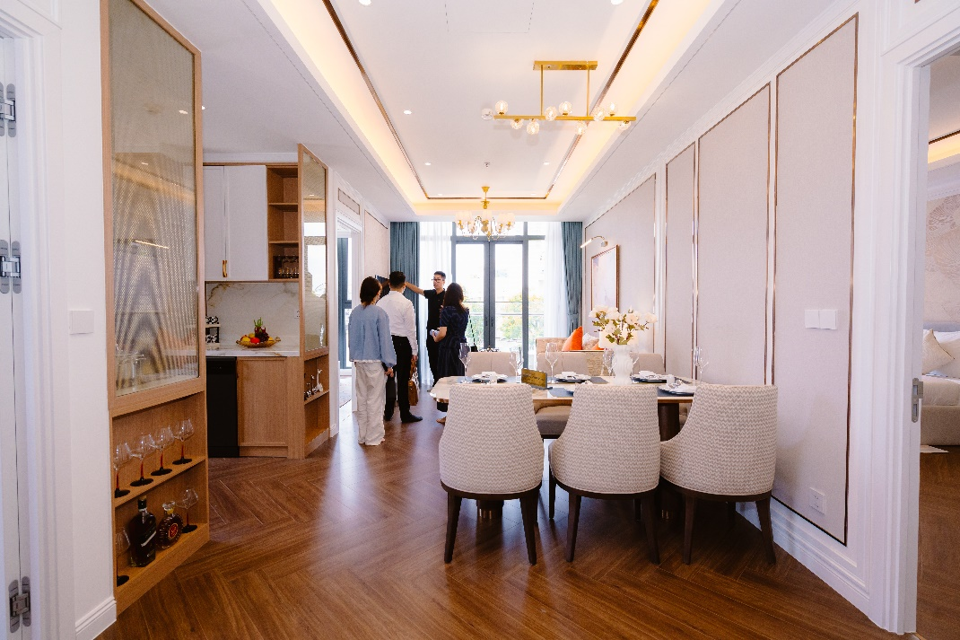 Sự kiện khai trương Sales Gallery và Căn hộ mẫu đánh dấu giai đoạn hoàn thiện không gian trải nghiệm thực tế của Capital Square.