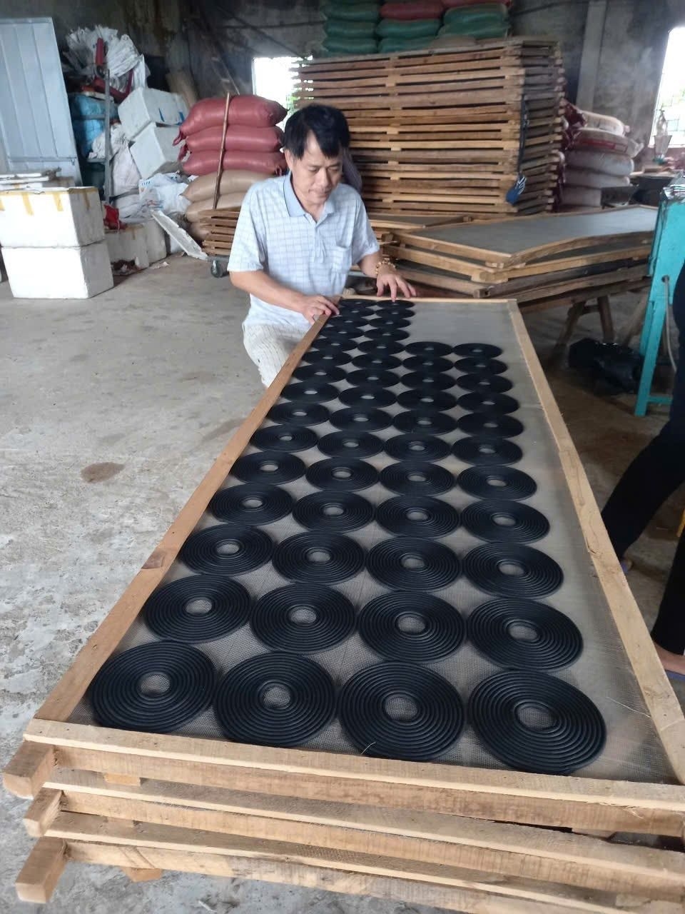 Sản phẩm hương vòng của HTX Xà Cầu.