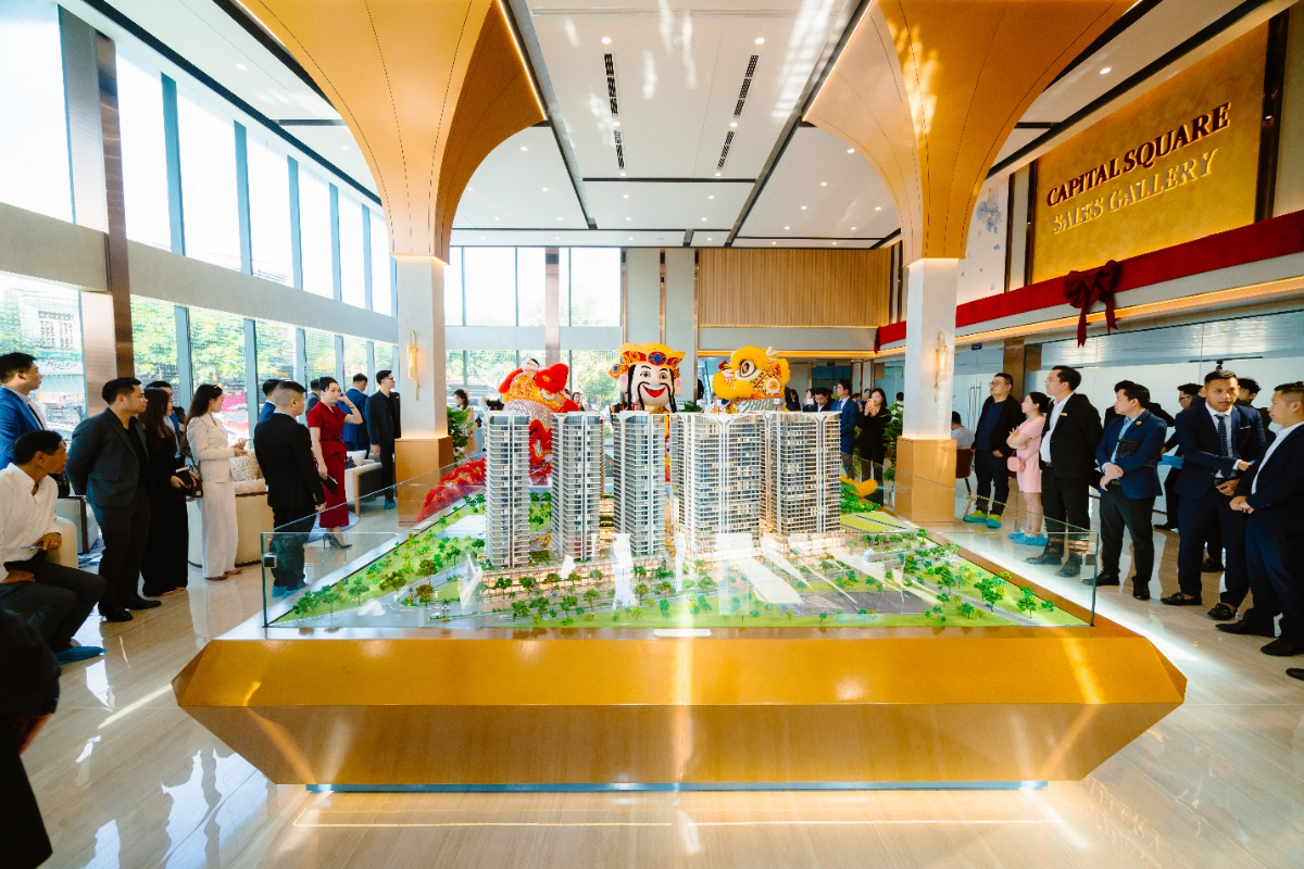 Sales Gallery Capital Square - trung tâm trải nghiệm tổng thể.