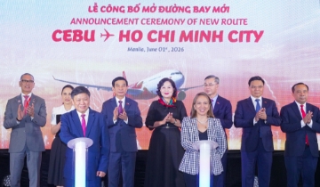 Vietjet mở đường bay thẳng TP.HCM – Cebu