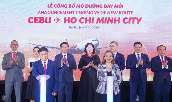 Vietjet mở đường bay thẳng TP.HCM – Cebu