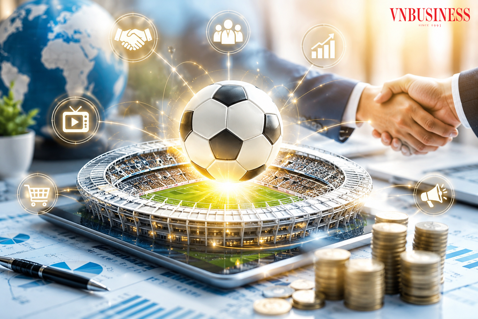 Điều gì khiến World Cup hút hàng tỷ USD tài trợ?
