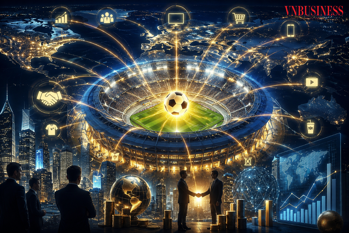 World Cup là tâm điểm thu hút dòng tiền tài trợ toàn cầu.