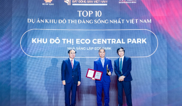 Nhà sáng lập Ecopark lập cú đúp tại Giải thưởng Quốc gia Bất động sản Việt Nam lần thứ II