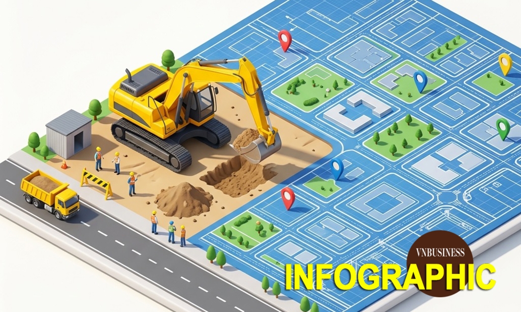 Toàn cảnh hơn 1.400 dự án đang giải phóng mặt bằng ở Hà Nội, loạt siêu dự án tỷ USD lộ diện