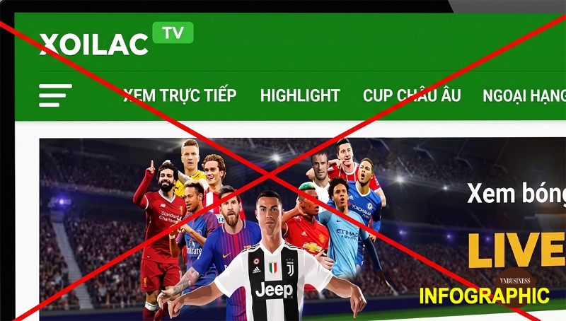 Bóc tách bí mật phía sau các ‘đế chế’ web lậu Xôi Lạc TV, CakhiaTV, RakhoiTV
