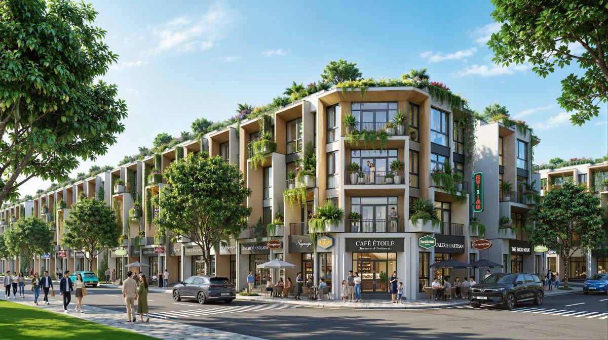 Nhà phố giãn xây tại Vinhomes Sài Gòn Park, mức giá chỉ từ 4 tỷ đồng (giá đất và giá trị thương mại) đang thu hút nhiều phụ huynh miền Bắc lựa chọn cho con mình.