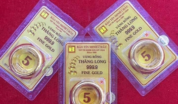Vàng nhẫn và vàng miếng tiếp tục giảm, về 157 triệu đồng/lượng