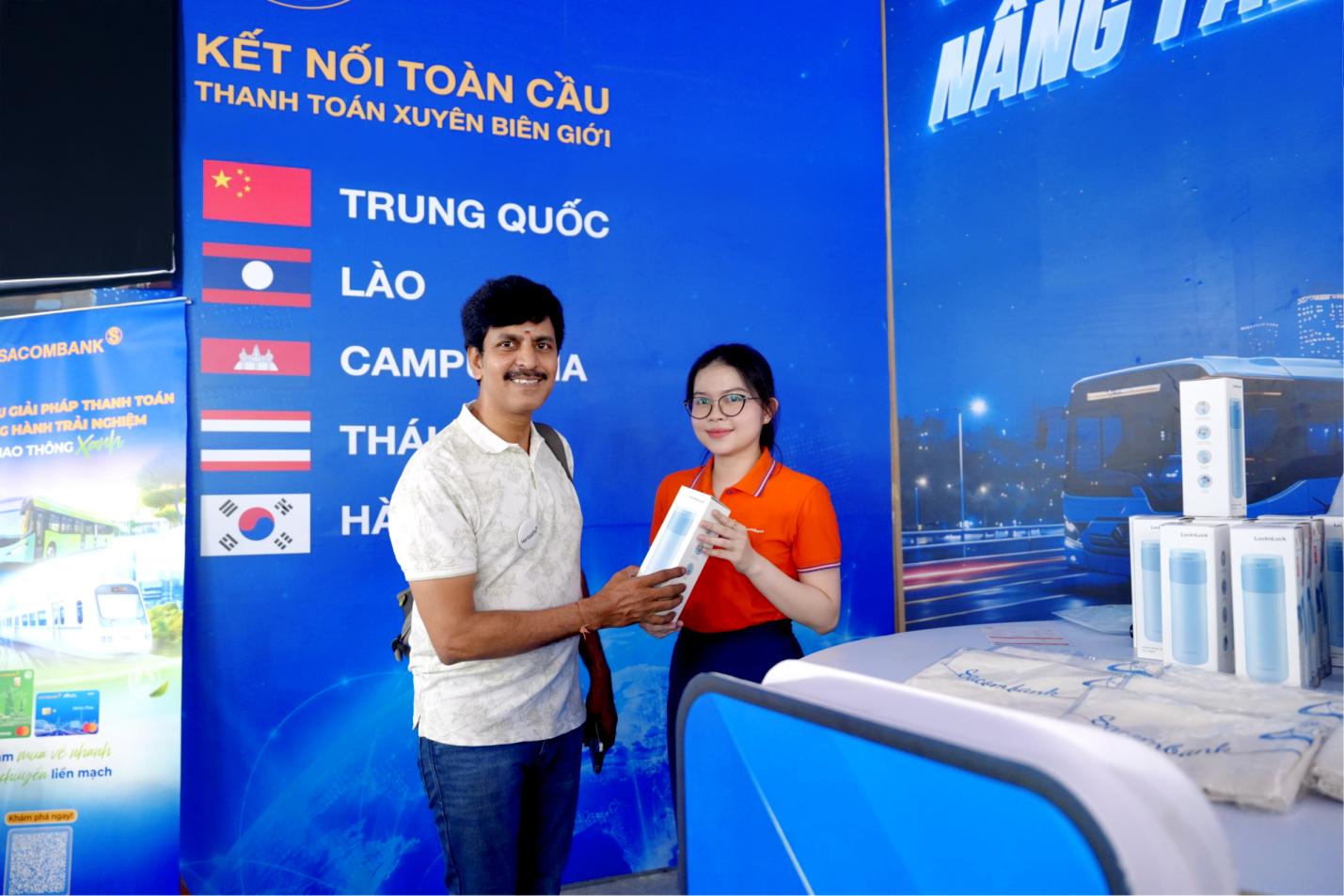 SACOMBANK đang xúc tiến với các đối tác để tiếp tục mở rộng dịch vụ VIETQRGlobal sang nhiều quốc gia khác, trong đó có Ấn Độ.