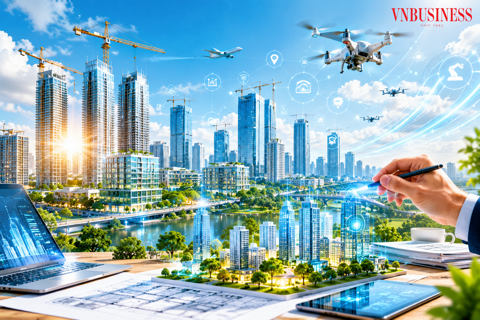 Làn sóng đầu tư công nghệ đang lan rộng trong khối doanh nghiệp địa ốc.