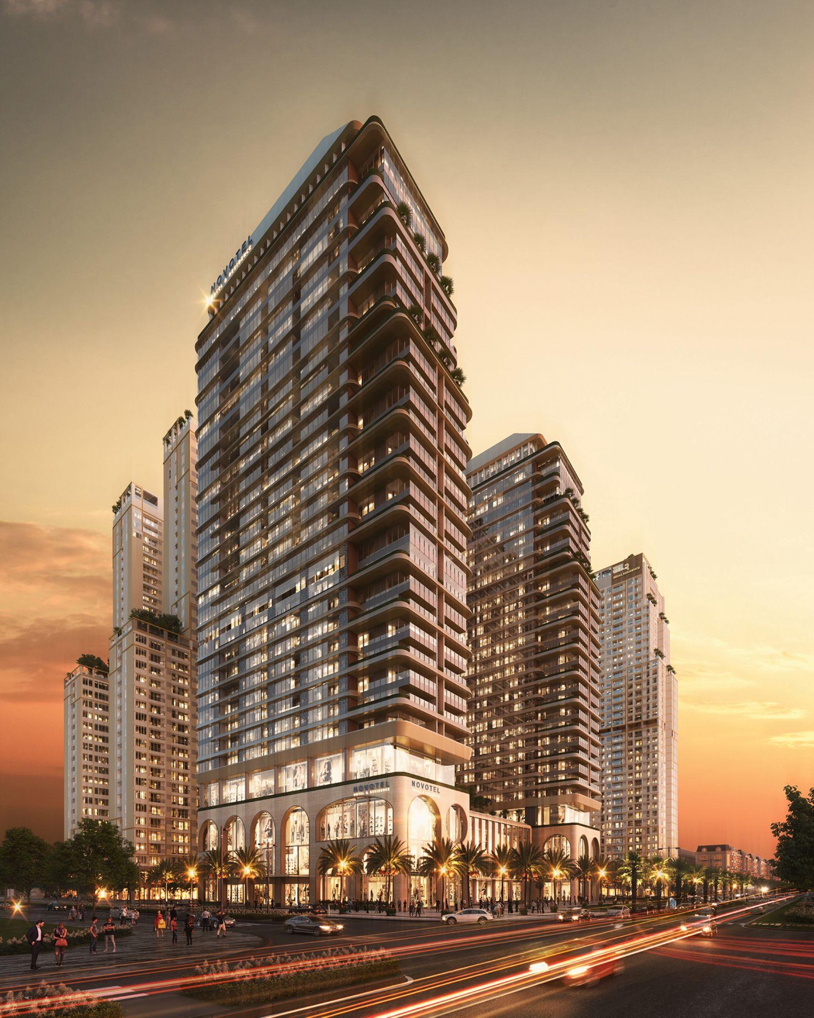 Regal Group chỉ định REICH làm nhà thầu mặt dựng cho 5 tòa tháp Novotel Hotel & Regal Residence