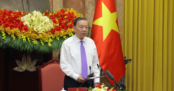 Tổng Bí thư, Chủ tịch nước Tô Lâm phát biểu tại buổi gặp mặt 100 tấm gương tiêu biểu trong Chương trình