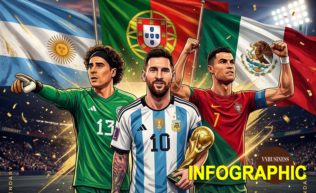 Trước thềm khai mạc, nhìn lại đội hình đắt giá nhất và những kỷ lục tại World Cup 2026