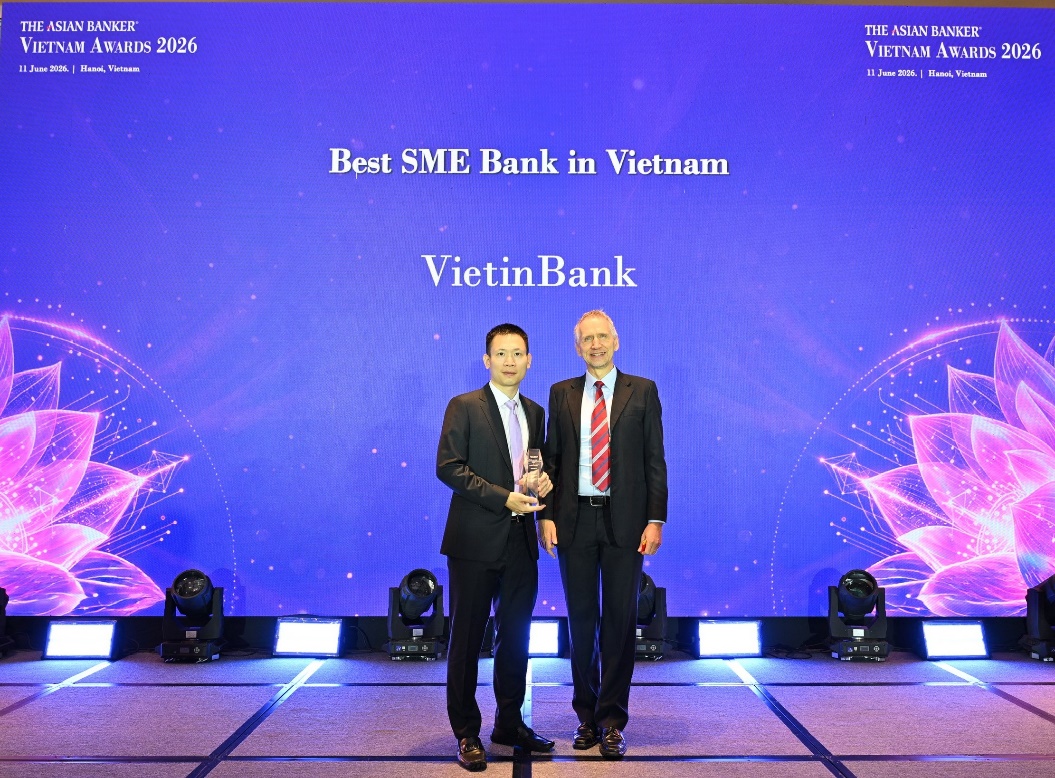 VietinBank 6 năm liên tiếp khẳng định vị thế Ngân hàng SME hàng đầu Việt Nam
