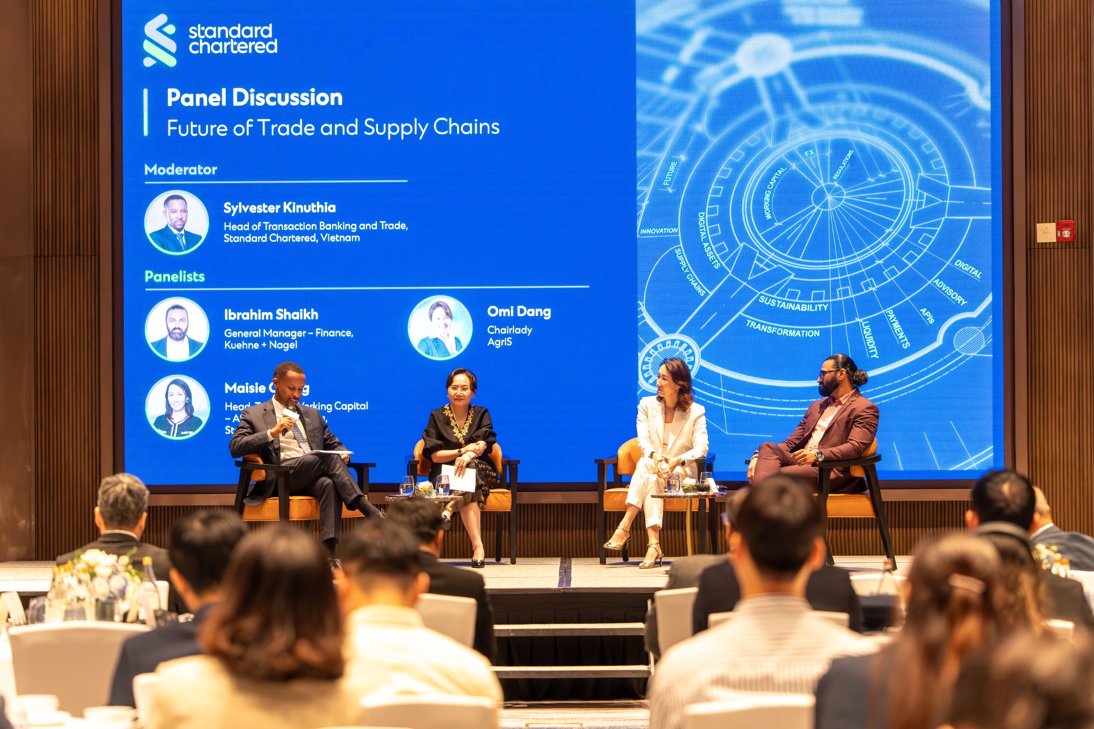 Một phiên thảo luận tại Diễn đàn Quản trị Nguồn vốn (Treasury Leadership Forum) lần thứ tư.