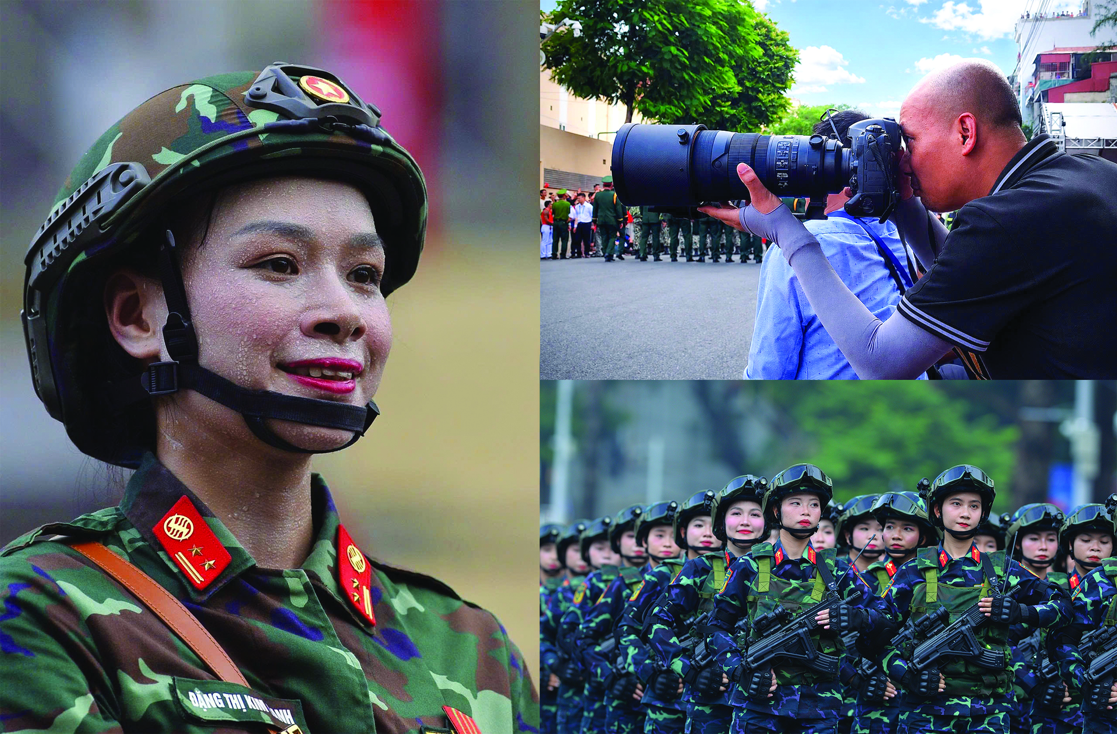 Để có được nhưng khuôn hình đẹp là sự kiên trì, khả năng quan sát và tinh thần sẵn sàng chờ đợi của người làm báo ảnh. Chỉ một khoảnh khắc thoáng qua cũng có thể trở thành tác phẩm mang giá trị lâu dài.
