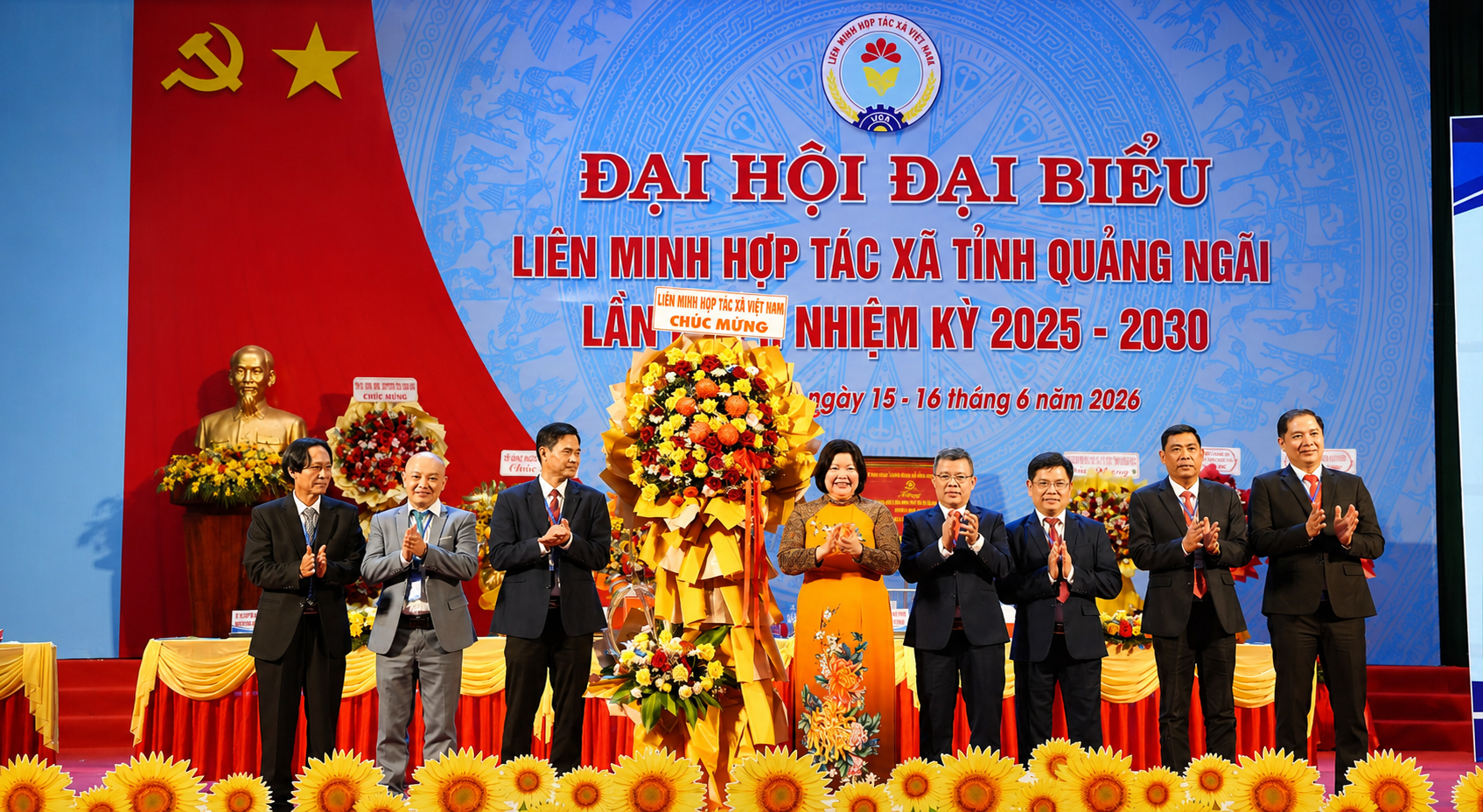 Đại hội Liên minh HTX tỉnh Quảng Ngãi lần thứ I: Liên kết chuỗi đưa kinh tế tập thể bứt phá
