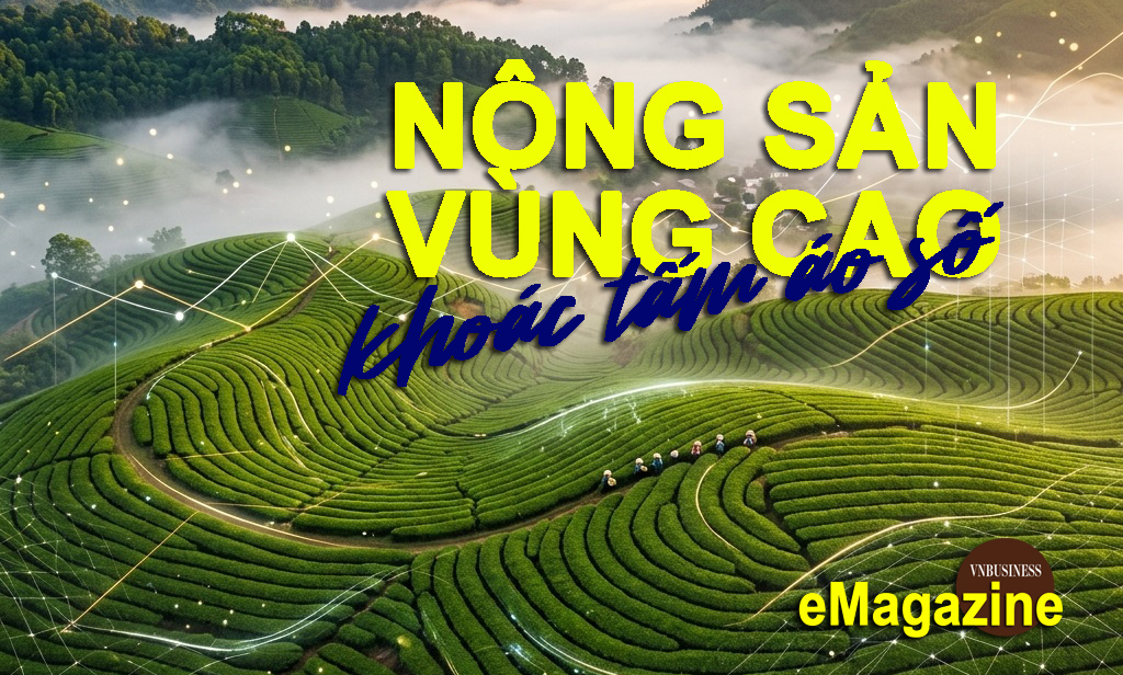 Khi nông sản vùng cao khoác tấm áo số