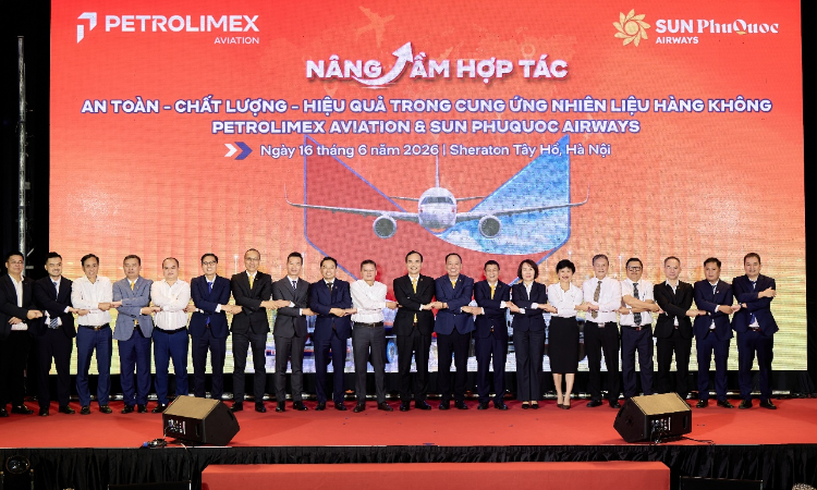 Petrolimex Aviation và Sun PhuQuoc Airways nâng tầm hợp tác, hướng tới chuỗi cung ứng Nhiên liệu hàng không an toàn, chất lượng và hiệu quả