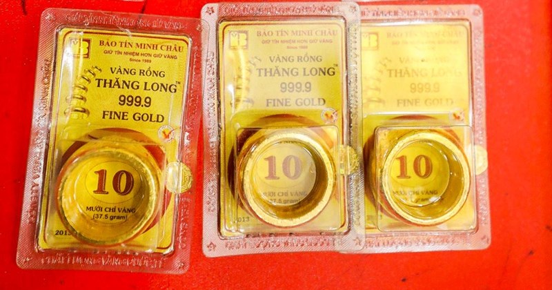 Vàng nhẫn và vàng miếng đồng loạt giảm sâu, về quanh 146,5 triệu đồng/lượng