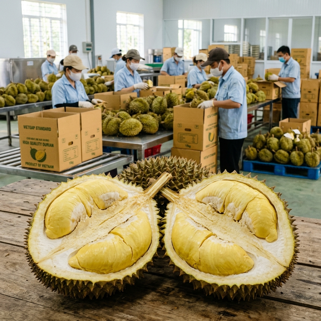 HTX nông nghiệp Đạ MRi sầu riêng VietGAP