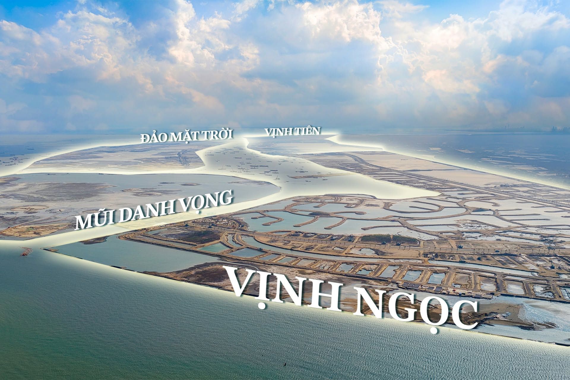 Chỉ sau 14 tháng khởi công, siêu đô thị Vinhomes Green Paradise đã thành hình rõ nét.
