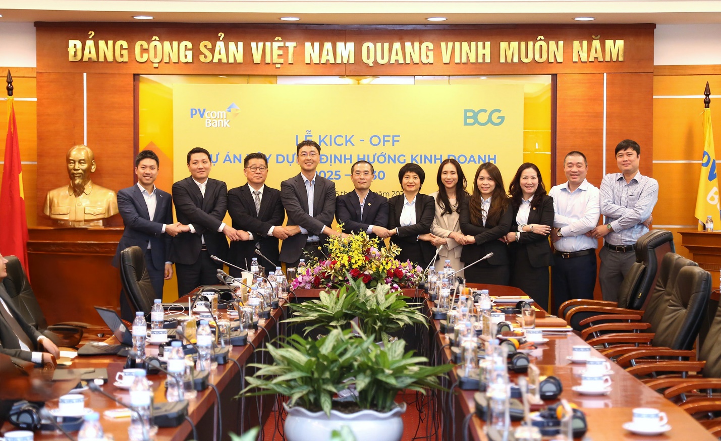 PVcomBank và BCG hợp tác triển khai dự án “Xây dựng định hướng kinh doanh 2025 - 2030”.