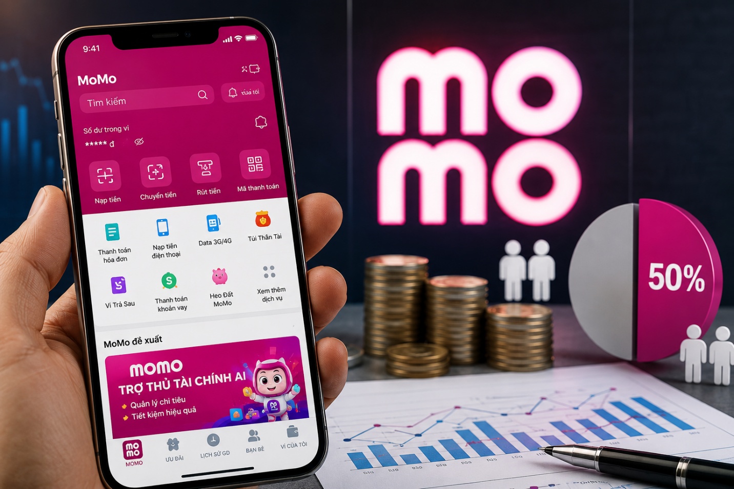 MoMo có lãi 2 năm liên tiếp nhưng bất ngờ muốn bán tới 50% cổ phần