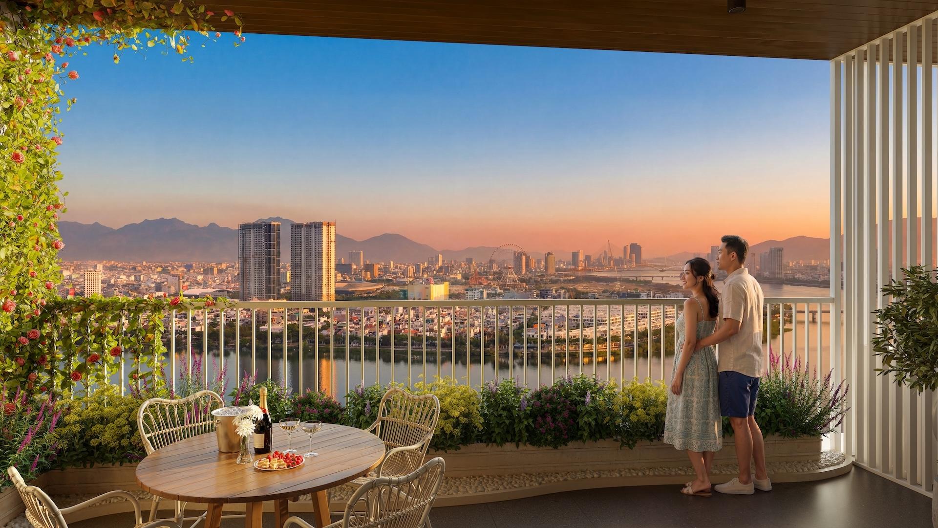 Không gian sống tại S-Light Tower đáp ứng tiêu chuẩn cao của giới chuyên gia, trí thức. Ảnh: Sun Property.