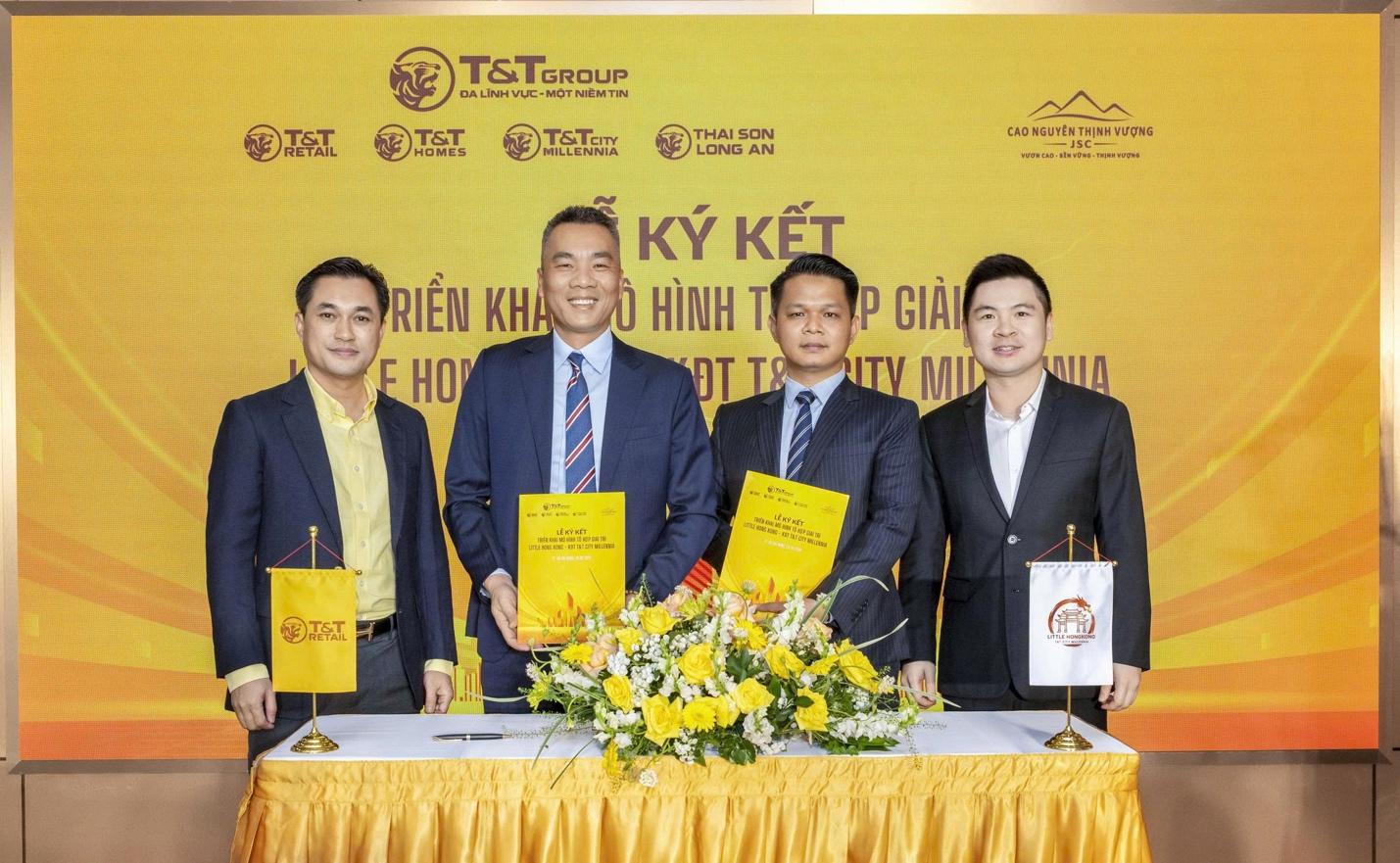 T&T Retail và Cao Nguyên Thịnh Vượng hợp tác phát triển Little Hong Kong, kiến tạo điểm đến mới tại T&T City Millennia