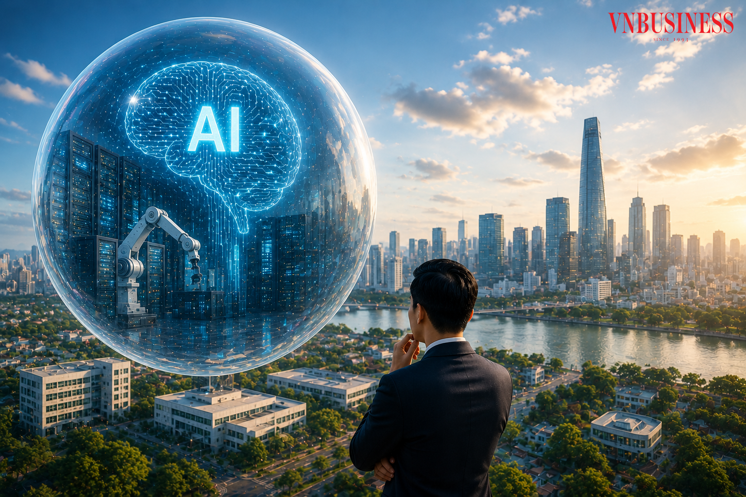 AI mở ra cơ hội tăng trưởng nhưng cũng tiềm ẩn nguy cơ bong bóng tài sản.
