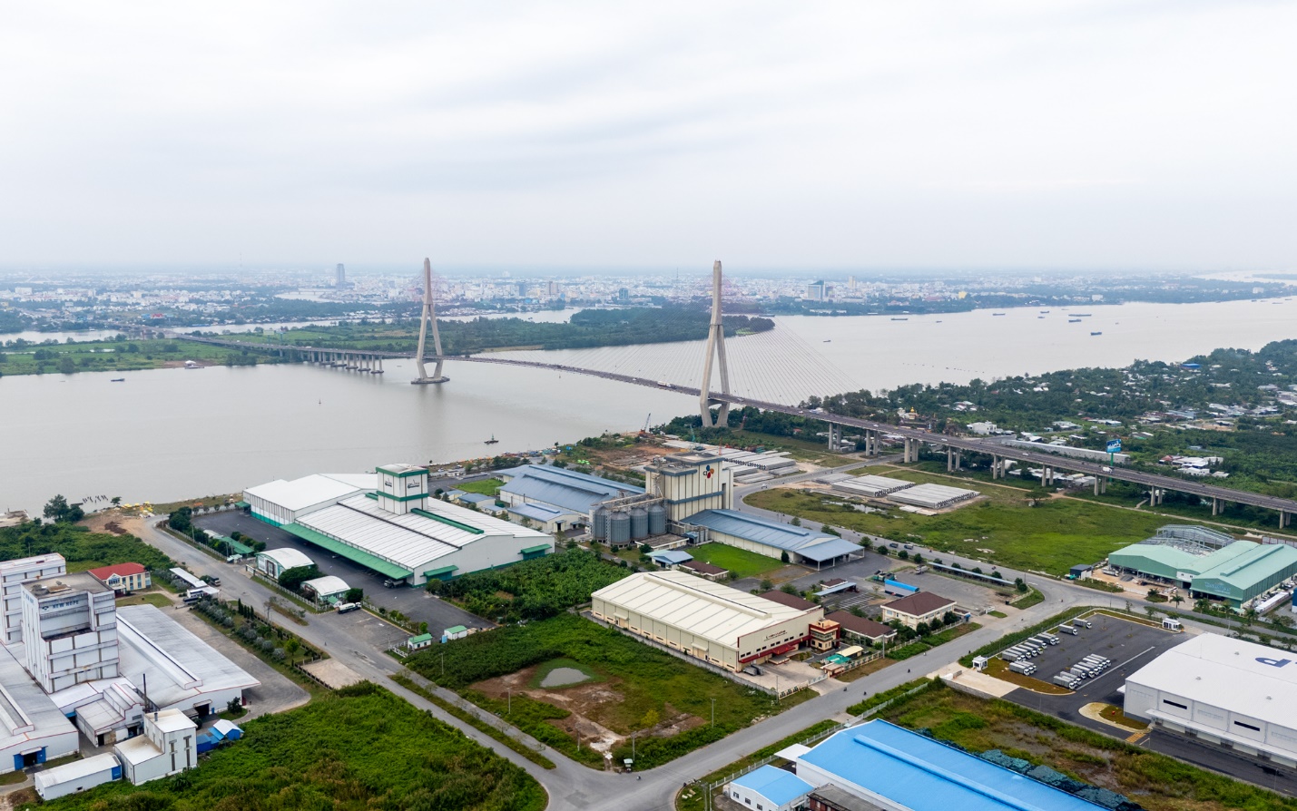 Khu công nghiệp Bình Minh – Vĩnh Long (Ảnh: Hoàng Anh)