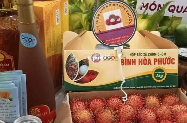 HTX Chôm chôm Bình Hòa Phước đẩy mạnh xây dựng thương hiệu, truy xuất nguồn gốc và chuyển đổi số, góp phần nâng cao giá trị trái chôm chôm trên thị trường.
