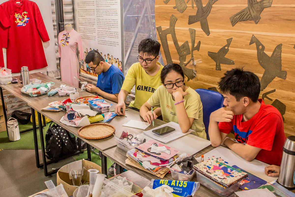 HTX Vụn Art đang góp phần vào công tác giảm nghèo và đảm bảo an sinh cho người yếu thế.