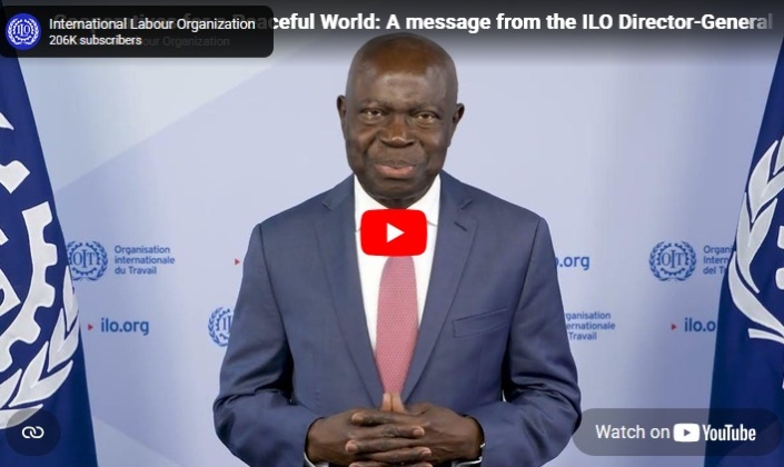 ILO Director-General Gilbert F. Houngbo