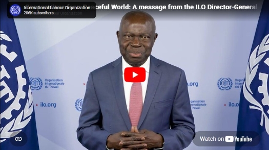 ILO Director-General Gilbert F. Houngbo