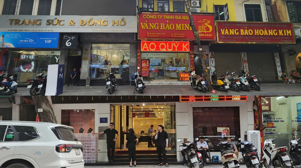 Cảnh tượng vắng vẻ tại những con phố từng "không ngủ" vì vàng.