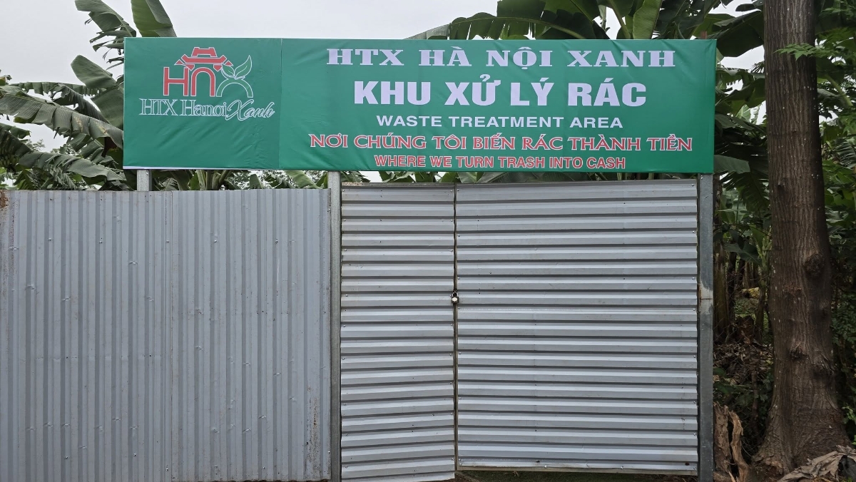 HTX Hà Nội Xanh tiên phong trong kinh tế tuần hoàn.