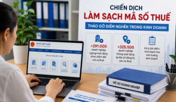 Mạnh tay xử lý hơn 600.000 mã số thuế
