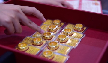 Vàng miếng giảm 1,5 triệu đồng, vàng nhẫn