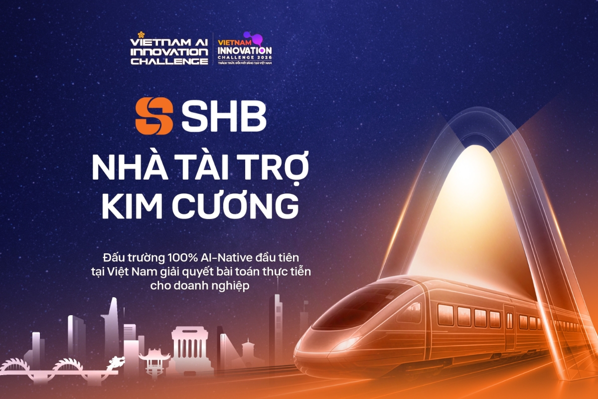 SHB đồng hành cùng Vietnam AI Innovation Challenge 2026, chung tay kiến tạo nguồn nhân lực AI cho tương lai đất nước.