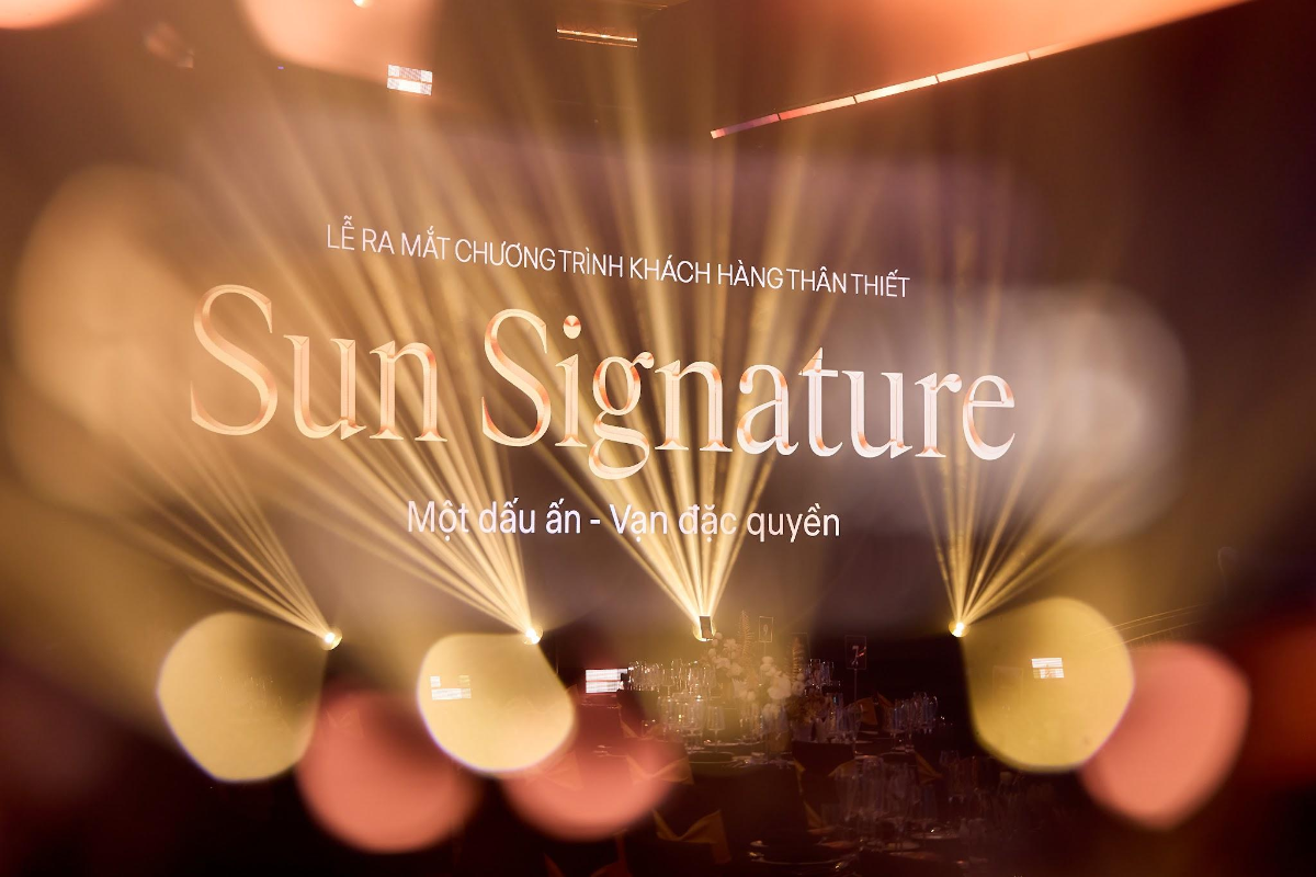 Sun Signature “mở khoá” đặc quyền trải rộng trên toàn hệ sinh thái Sun Group.
