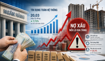 Tín dụng tăng tốc, nợ xấu có “phình to”?
