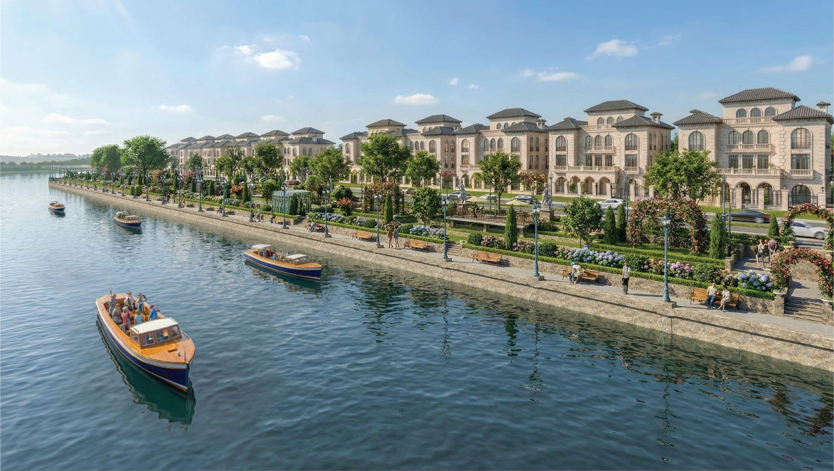 Noble Rivera - đại đô thị sinh thái ven sông tổng vốn 2 tỷ USD, quy mô gần 250ha đất xây dựng, 150ha cảnh quan mặt nước, sở hữu gần 2000 căn dinh thự cao cấp. Dự án vừa được cấp giấy phép xây dựng và chuẩn bị khởi công vào đầu tháng 8 tới đây.