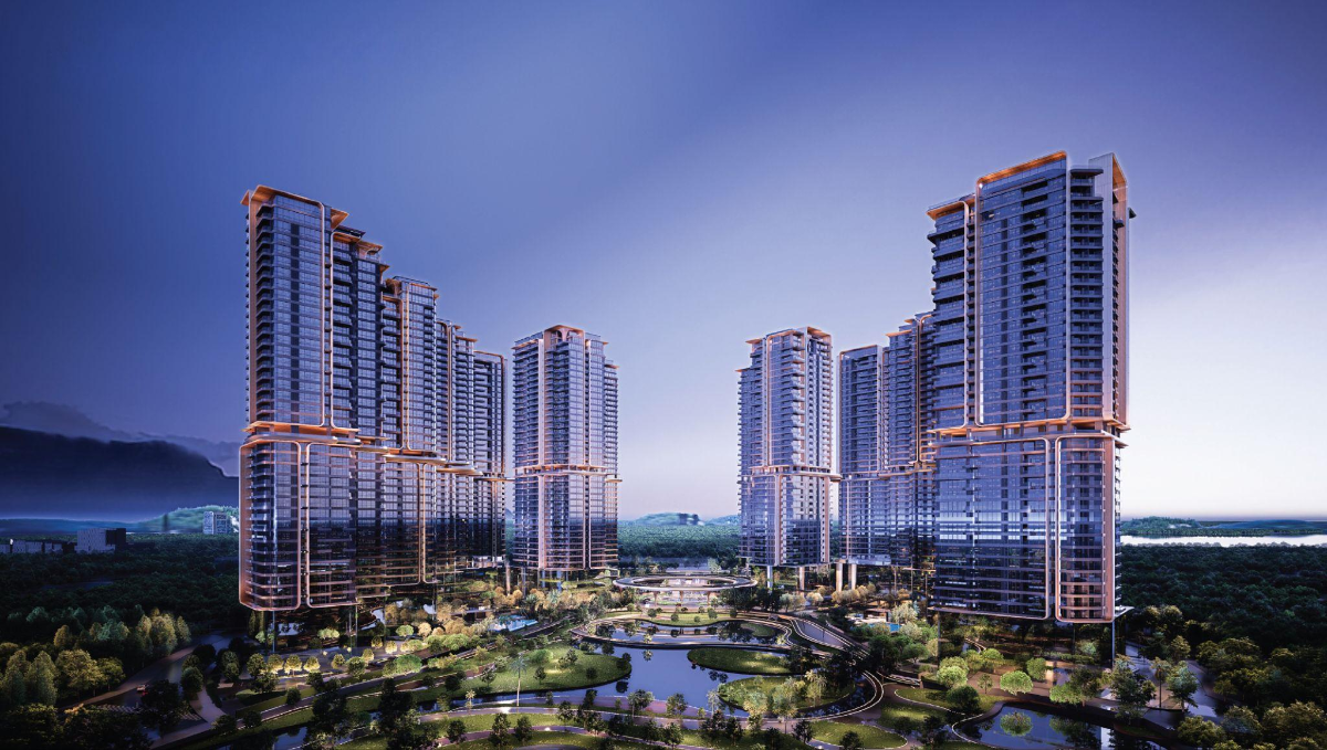 Noble West Lake Ha Noi - tổ hợp hàng hiệu gồm 12 tòa tháp cao khoảng 40 tầng, đối diện Lotte Mall West Lake -một trong những dự án Branded Residences cao cấp bậc nhất tại Việt Nam.