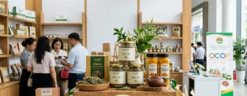 Sản phẩm OCOP và đặc sản vùng miền xuất khẩu cao cấp